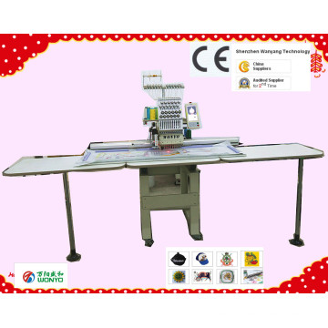 Machine de broderie à tête unique pour ordinateur avec certificat CE / SGS (WY1201CL / WY1501CL)